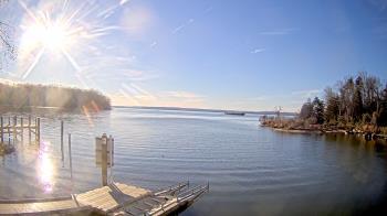 Weather camera view of Mallows Bay.