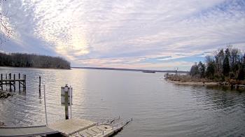 Weather camera view of Mallows Bay.