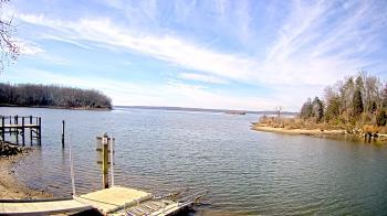 Weather camera view of Mallows Bay.