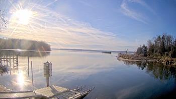 Weather camera view of Mallows Bay.