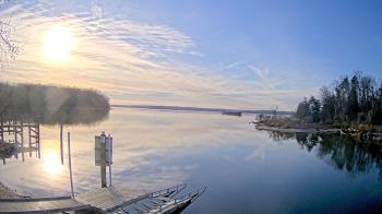 Weather camera view of Mallows Bay.
