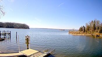 Weather camera view of Mallows Bay.