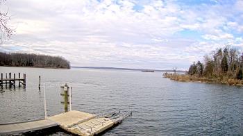 Weather camera view of Mallows Bay.