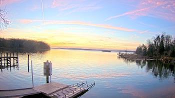 Weather camera view of Mallows Bay.