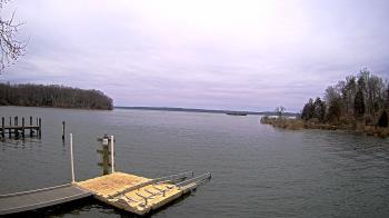 Weather camera view of Mallows Bay.