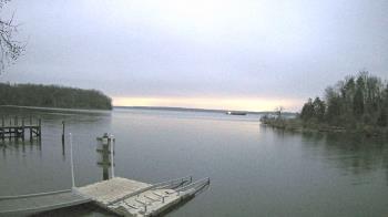 Weather camera view of Mallows Bay.