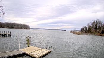 Weather camera view of Mallows Bay.