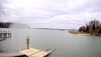 Weather camera view of Mallows Bay.
