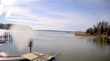 Weather camera view of Mallows Bay.