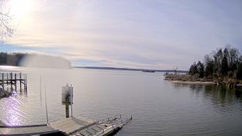 Weather camera view of Mallows Bay.