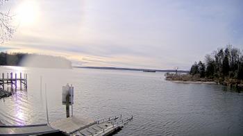 Weather camera view of Mallows Bay.