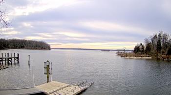 Weather camera view of Mallows Bay.