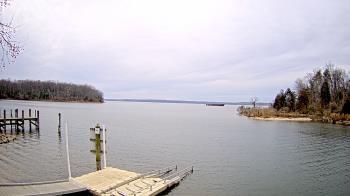 Weather camera view of Mallows Bay.
