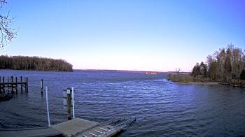 Weather camera view of Mallows Bay.