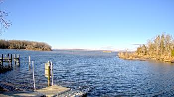 Weather camera view of Mallows Bay.