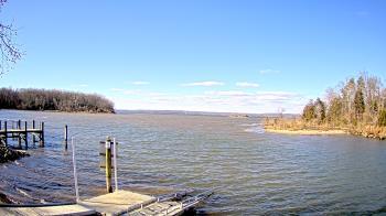 Weather camera view of Mallows Bay.