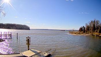 Weather camera view of Mallows Bay.