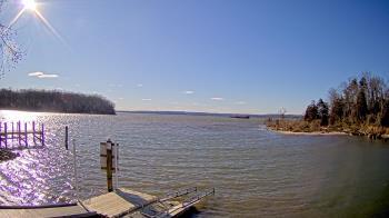 Weather camera view of Mallows Bay.