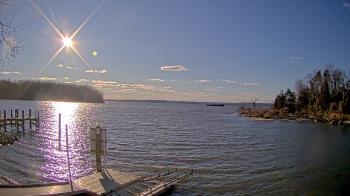 Weather camera view of Mallows Bay.