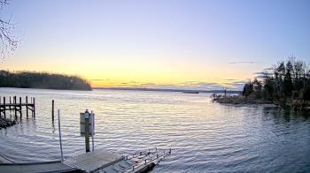 Weather camera view of Mallows Bay.