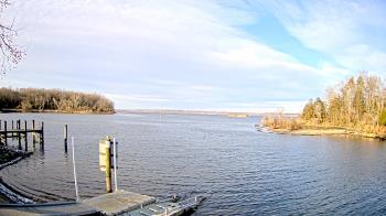 Weather camera view of Mallows Bay.