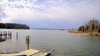 Weather camera view of Mallows Bay.