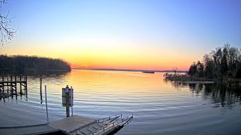 Weather camera view of Mallows Bay.