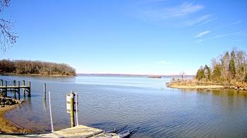 Weather camera view of Mallows Bay.