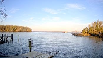 Weather camera view of Mallows Bay.