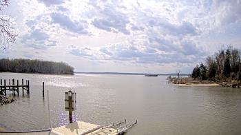 Weather camera view of Mallows Bay.