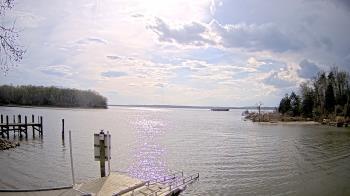 Weather camera view of Mallows Bay.