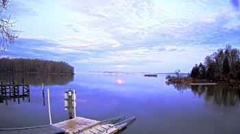 Weather camera view of Mallows Bay.