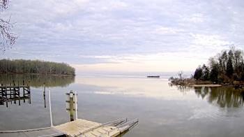 Weather camera view of Mallows Bay.