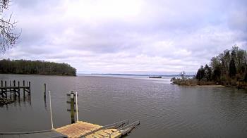 Weather camera view of Mallows Bay.