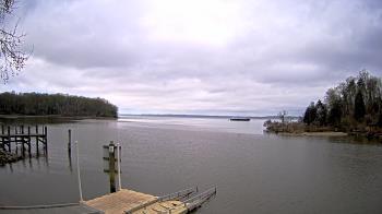 Weather camera view of Mallows Bay.