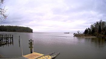 Weather camera view of Mallows Bay.