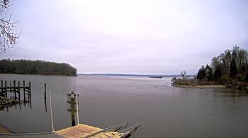 Weather camera view of Mallows Bay.