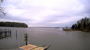 Weather camera view of Mallows Bay.