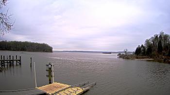 Weather camera view of Mallows Bay.