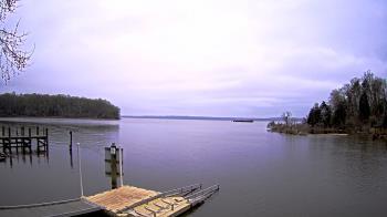 Weather camera view of Mallows Bay.
