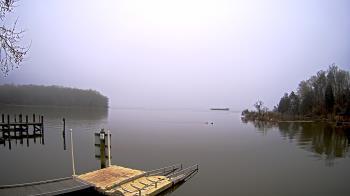 Weather camera view of Mallows Bay.