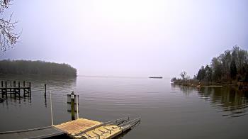 Weather camera view of Mallows Bay.