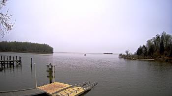 Weather camera view of Mallows Bay.