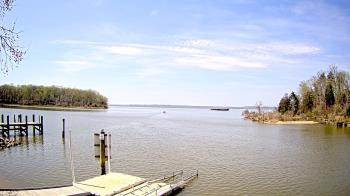 Weather camera view of Mallows Bay.