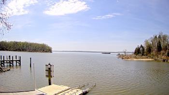 Weather camera view of Mallows Bay.