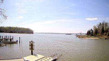 Weather camera view of Mallows Bay.