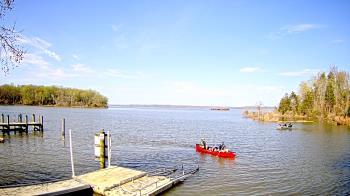 Weather camera view of Mallows Bay.