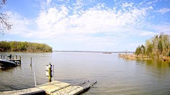 Weather camera view of Mallows Bay.