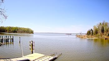 Weather camera view of Mallows Bay.