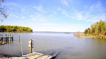 Weather camera view of Mallows Bay.